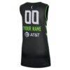 Seattle Storm Nike Unisex 2024 Rebel Edition Custom Jersey - Black - Detail View
