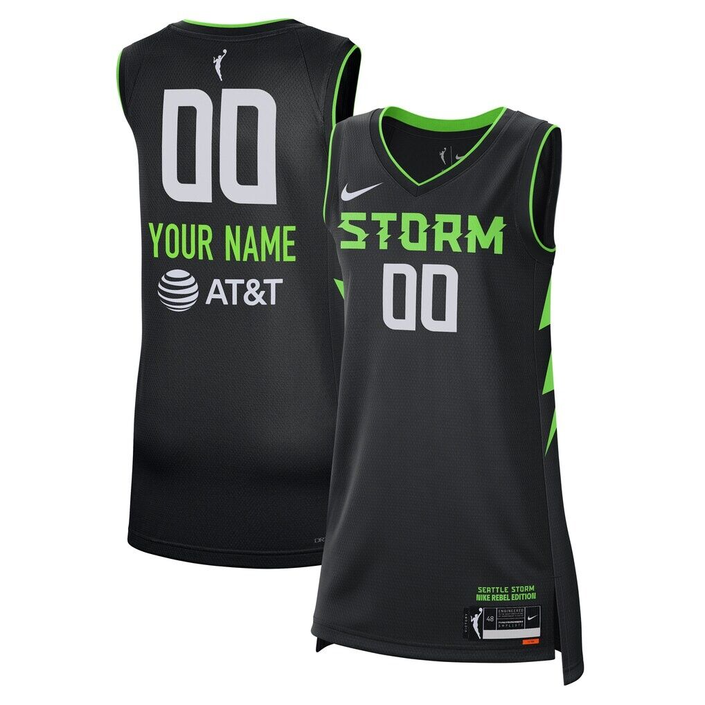 Seattle Storm Nike Unisex 2024 Rebel Edition Custom Jersey