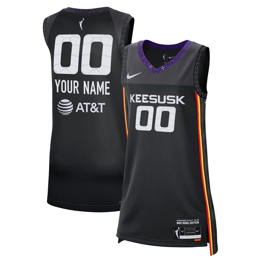 Connecticut Sun Nike Unisex 2024 Rebel Edition Custom Jersey