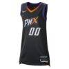 Phoenix Mercury Nike Unisex 2024 Rebel Edition Custom Jersey - Black - Side View
