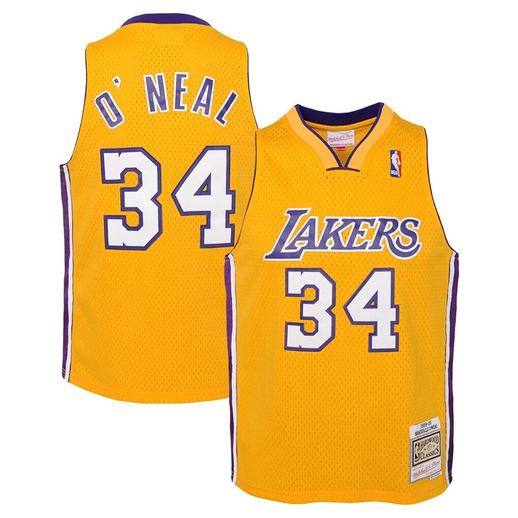 Shaquille O'Neal Los Angeles Lakers Mitchell & Ness Youth 1999/00 Hardwood Classics Swingman Jersey