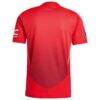 Manchester United adidas 2024/25 Home Authentic Patch Jersey - Red - Detail View