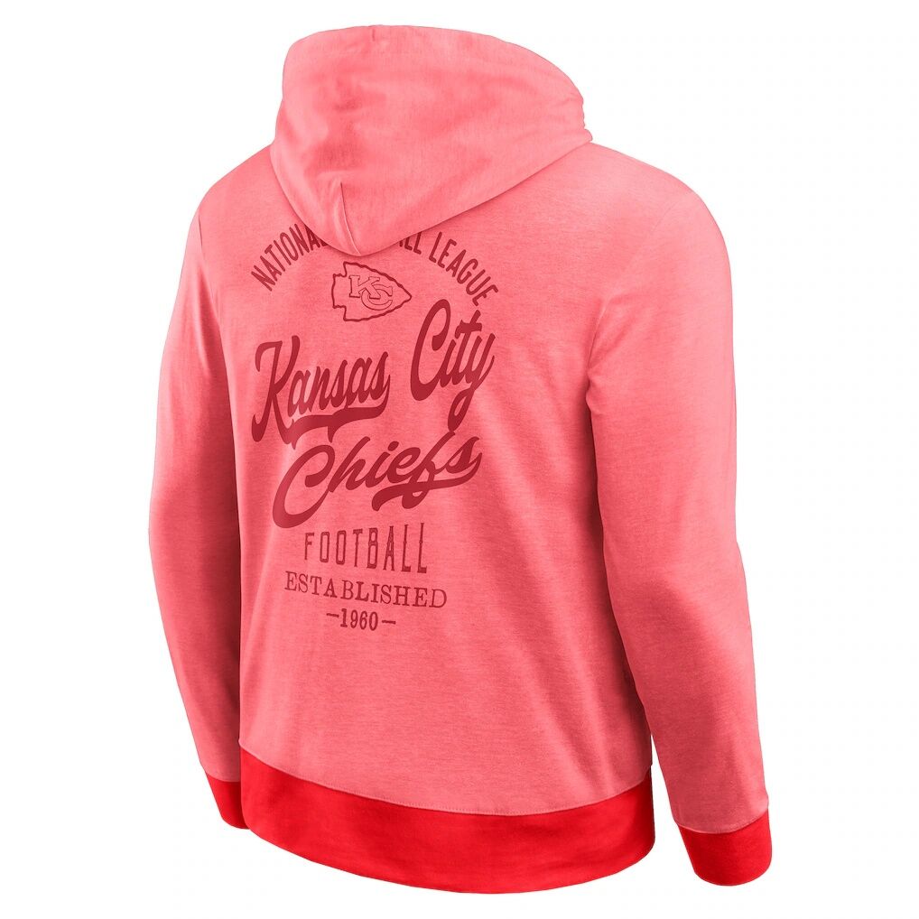 Kansas City Chiefs Darius Rucker Collection by Fashion7 Tonal Knit Pullover Hoodie