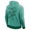 New York Jets Darius Rucker Collection by Fashion7 Tonal Knit Pullover Hoodie - Green - Detail View