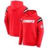 Kansas City Chiefs Darius Rucker Collection by Fashion7 Football Washed Pullover Hoodie - Red - Front View