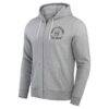 New Orleans Saints Darius Rucker Collection by Fashion7 Vintage Stripe Full-Zip Hoodie - - Side View