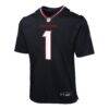 Stefon Diggs Houston Texans Nike Youth Team Player Game Jersey - Navy - Side View