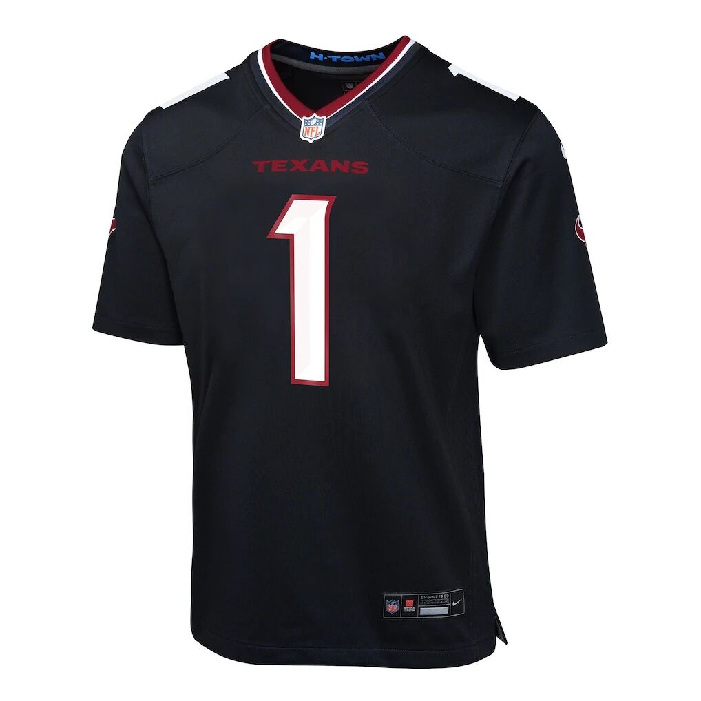 Stefon Diggs Houston Texans Nike Youth Team Player Game Jersey