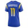Jimmy Garoppolo Los Angeles Rams Nike Women's Team Game Jersey - - Detail View