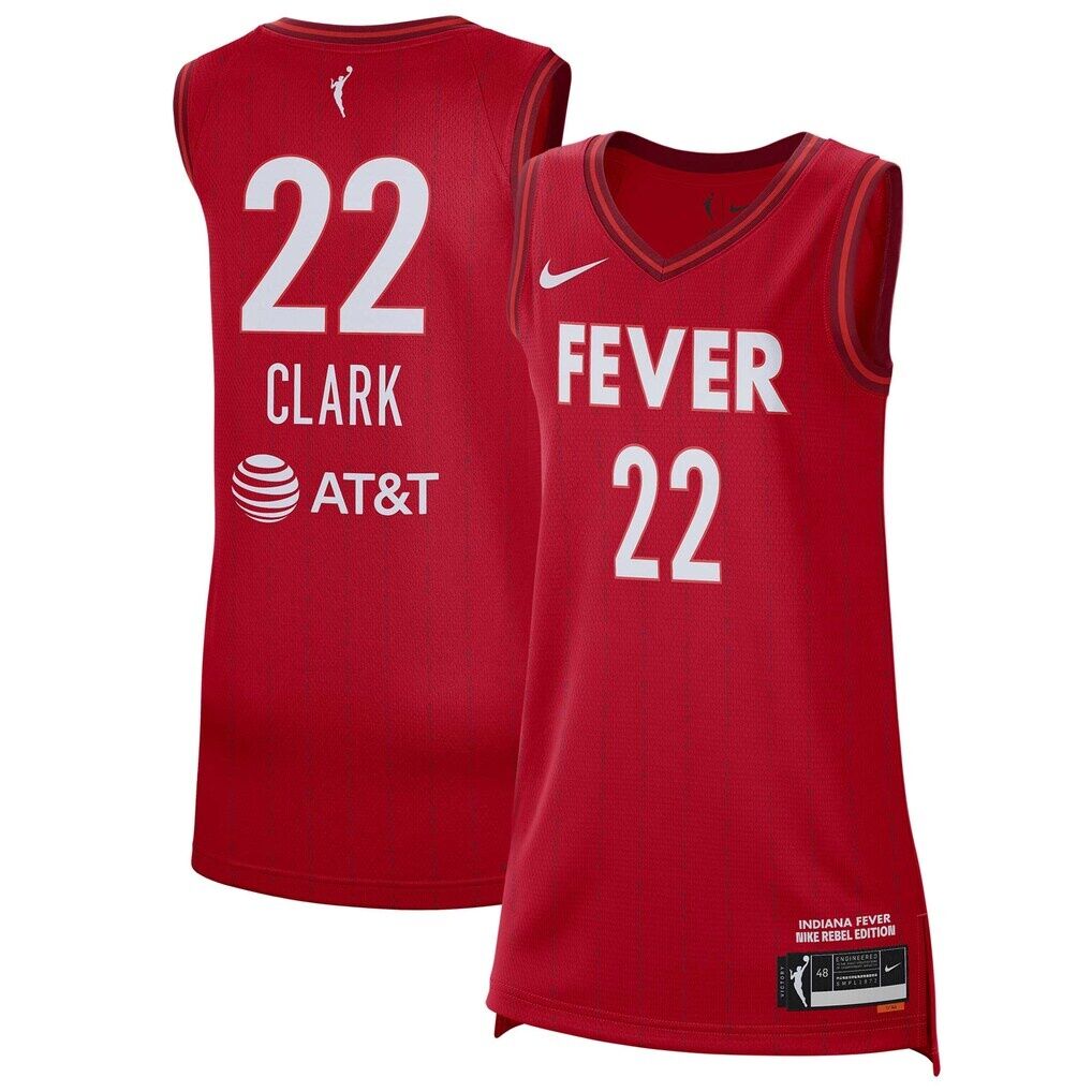 Caitlin Clark Indiana Fever Nike Unisex 2024 WNBA Draft Rebel Edition Victory Player Jersey