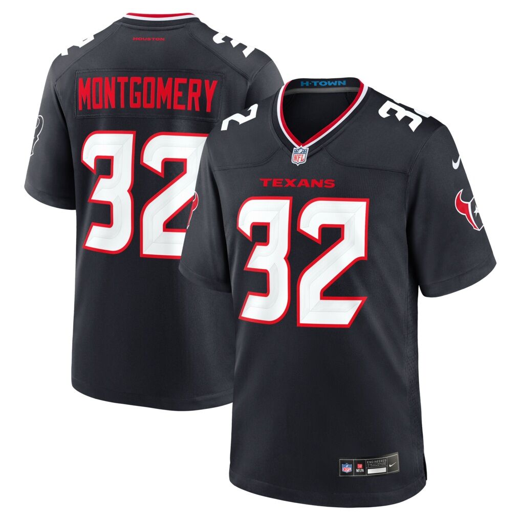 David Montgomery Houston Texans Nike Game Jersey
