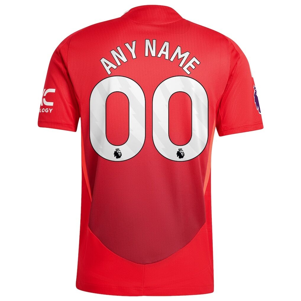 Manchester United adidas 2024/25 Home Authentic Custom Jersey