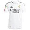 Real Madrid adidas 2024/25 Home Authentic Custom Jersey - White - Side View