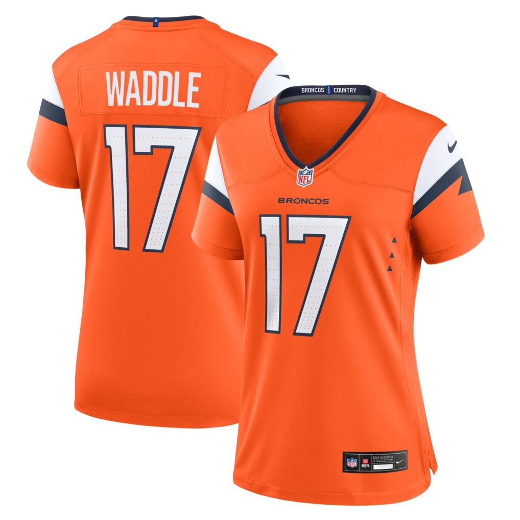Jaylen Waddle Denver Broncos Nike Women's Game Jersey