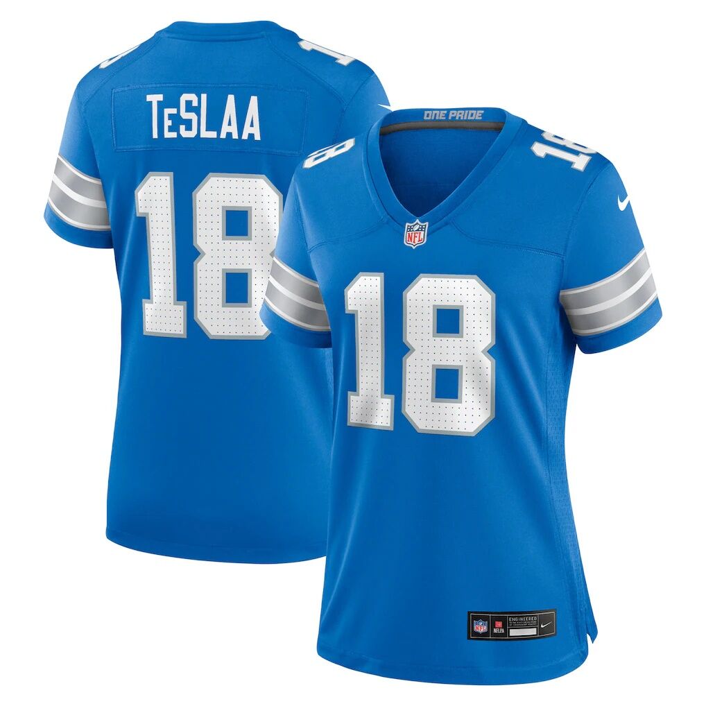 Isaac TeSlaa Detroit Lions Nike Women's Game Player Jersey