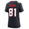 Jayden Higgins Houston Texans Nike Women's Game Jersey - Navy - Detail View