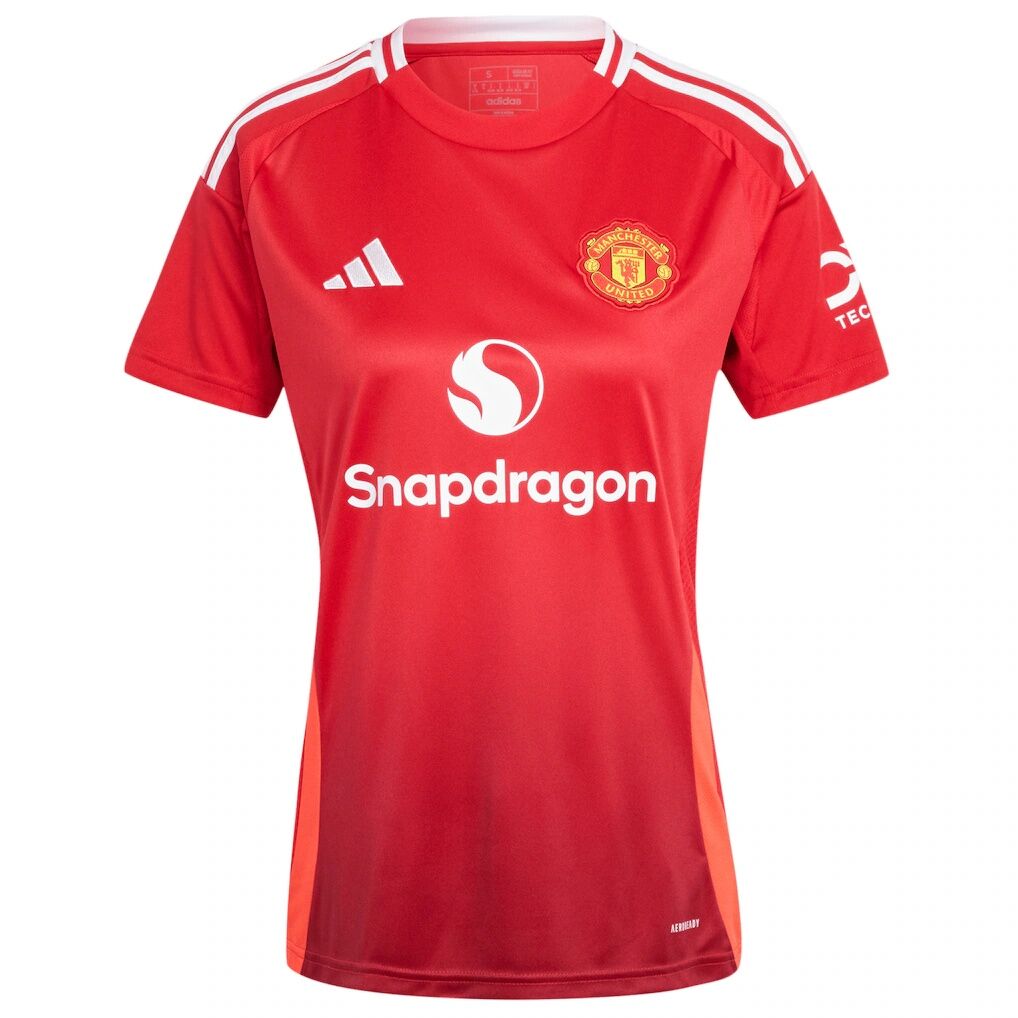Manchester United adidas Women's 2024/25 Home Replica Custom Jersey