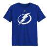 Tampa Bay Lightning Outerstuff Preschool Primary Logo T-Shirt - Blue - Front View