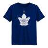 Toronto Maple Leafs Outerstuff Preschool Primary Logo T-Shirt - Blue - Front View