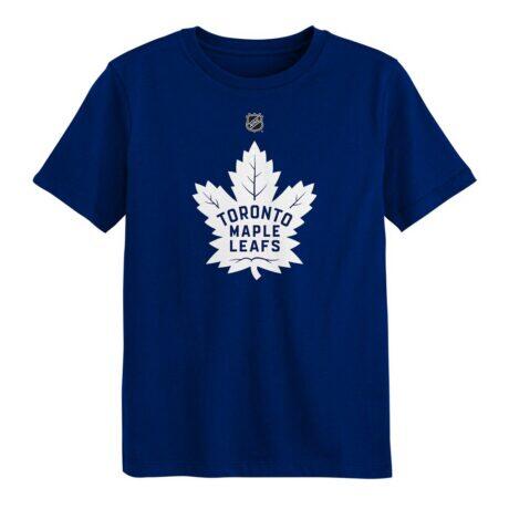 Toronto Maple Leafs Outerstuff Preschool Primary Logo T-Shirt - Blue - Front View