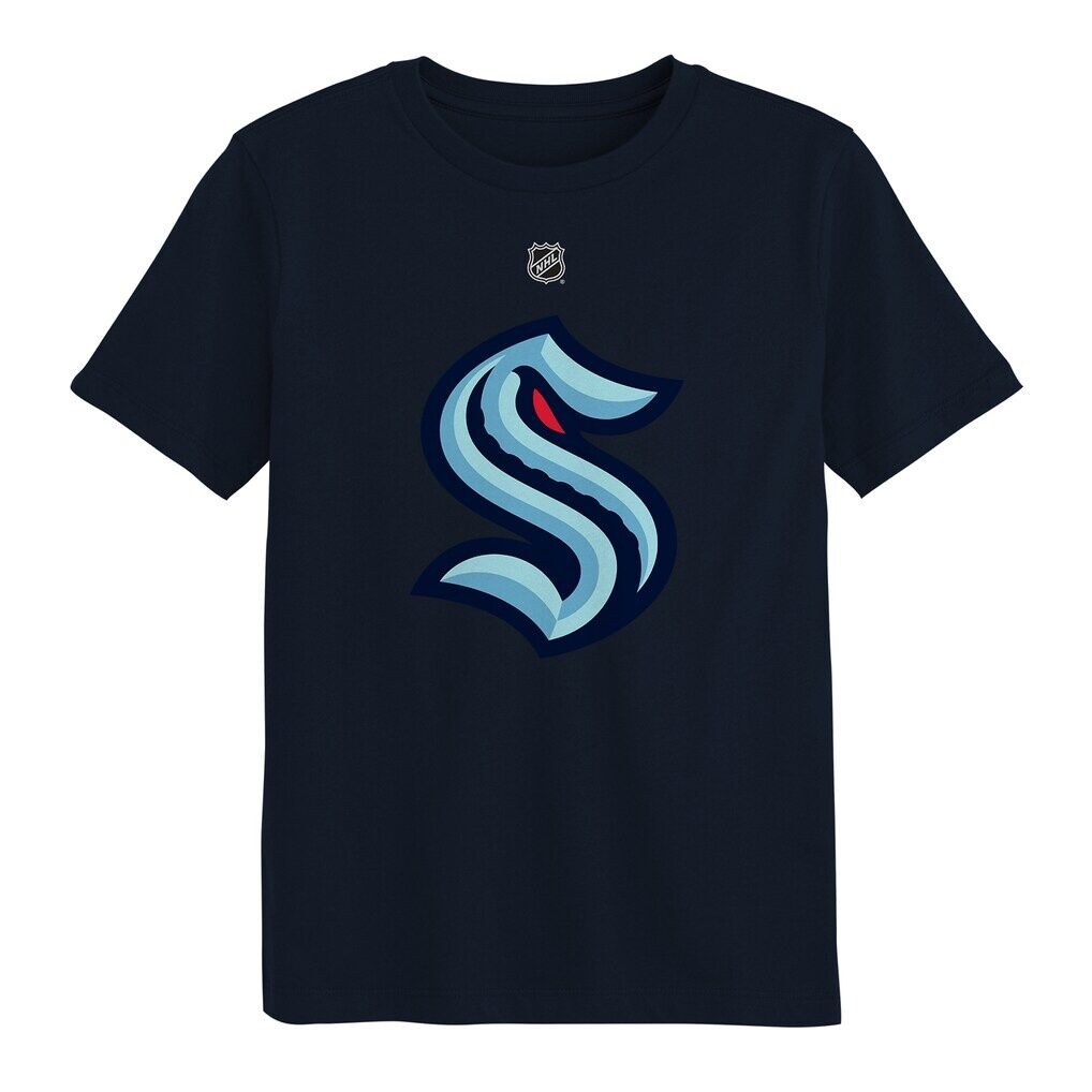 Seattle Kraken Outerstuff Preschool Primary Logo T-Shirt - Deep Sea Blue