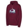 Colorado Avalanche Outerstuff Youth Primary Logo Pullover Hoodie - - Front View