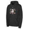 Anaheim Ducks Outerstuff Youth Primary Logo Pullover Hoodie - Black - Front View