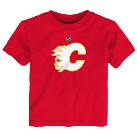 Calgary Flames Outerstuff Toddler Primary Logo T-Shirt - Red - Front View