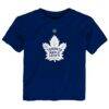 Toronto Maple Leafs Outerstuff Toddler Primary Logo T-Shirt - Blue - Front View