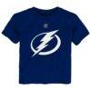 Tampa Bay Lightning Outerstuff Toddler Primary Logo T-Shirt - Blue - Front View