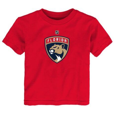 Florida Panthers Outerstuff Toddler Primary Logo T-Shirt - Red - Front View