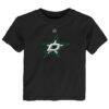 Dallas Stars Outerstuff Toddler Primary Logo T-Shirt - Black - Front View