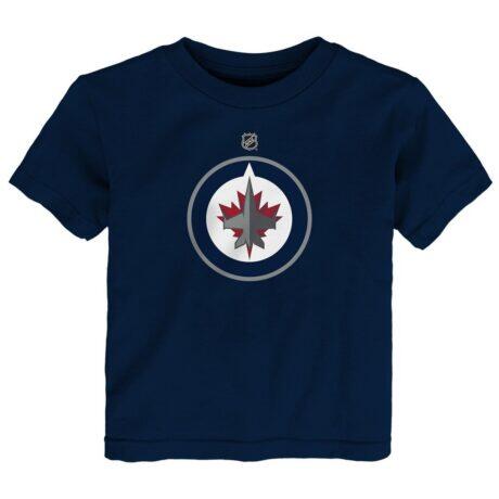 Winnipeg Jets Outerstuff Toddler Primary Logo T-Shirt - Navy - Front View