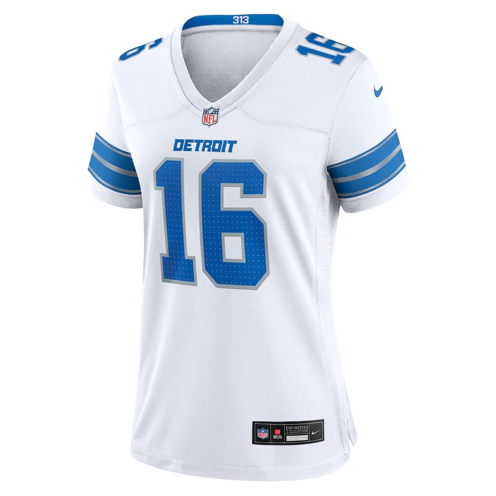 Jared Goff Detroit Lions Nike Women's Game Jersey