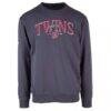 Minnesota Twins Levelwear Zane Cooperstown Collection Retro Spellout Pullover Sweatshirt - Navy - Side View
