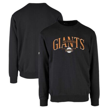 San Francisco Giants Levelwear Zane Cooperstown Collection Retro Spellout Pullover Sweatshirt