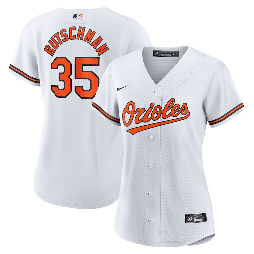 Adley Rutschman Baltimore Orioles Nike Women's Home Replica Player Jersey