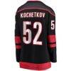 Pyotr Kochetkov Carolina Hurricanes Fashion7 Women's Home Premier Breakaway Player Jersey Breakaway Jersey - Black - Detail View