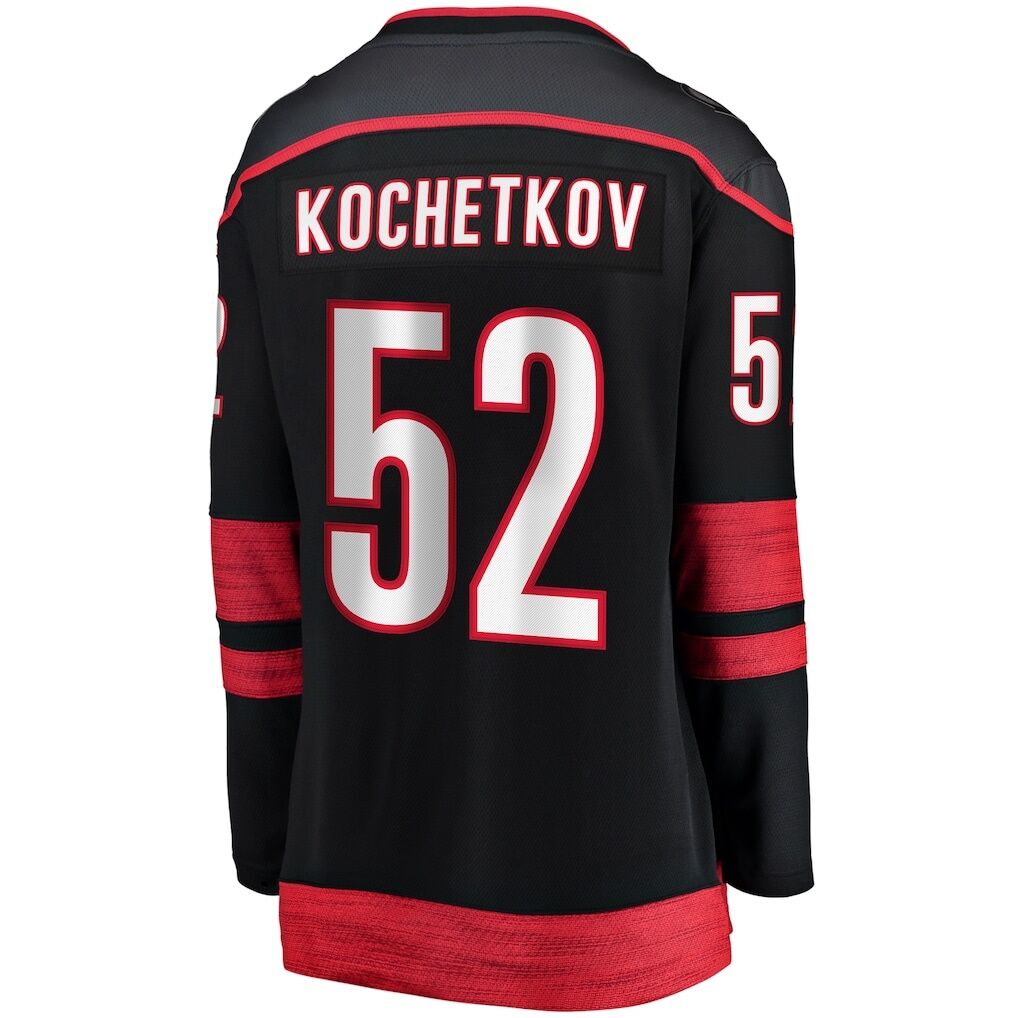 Pyotr Kochetkov Carolina Hurricanes Fashion7 Women's Home Premier Breakaway Player Jersey Breakaway Jersey