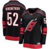 Pyotr Kochetkov Carolina Hurricanes Fashion7 Women's Home Premier Breakaway Player Jersey Breakaway Jersey - Black - Front View