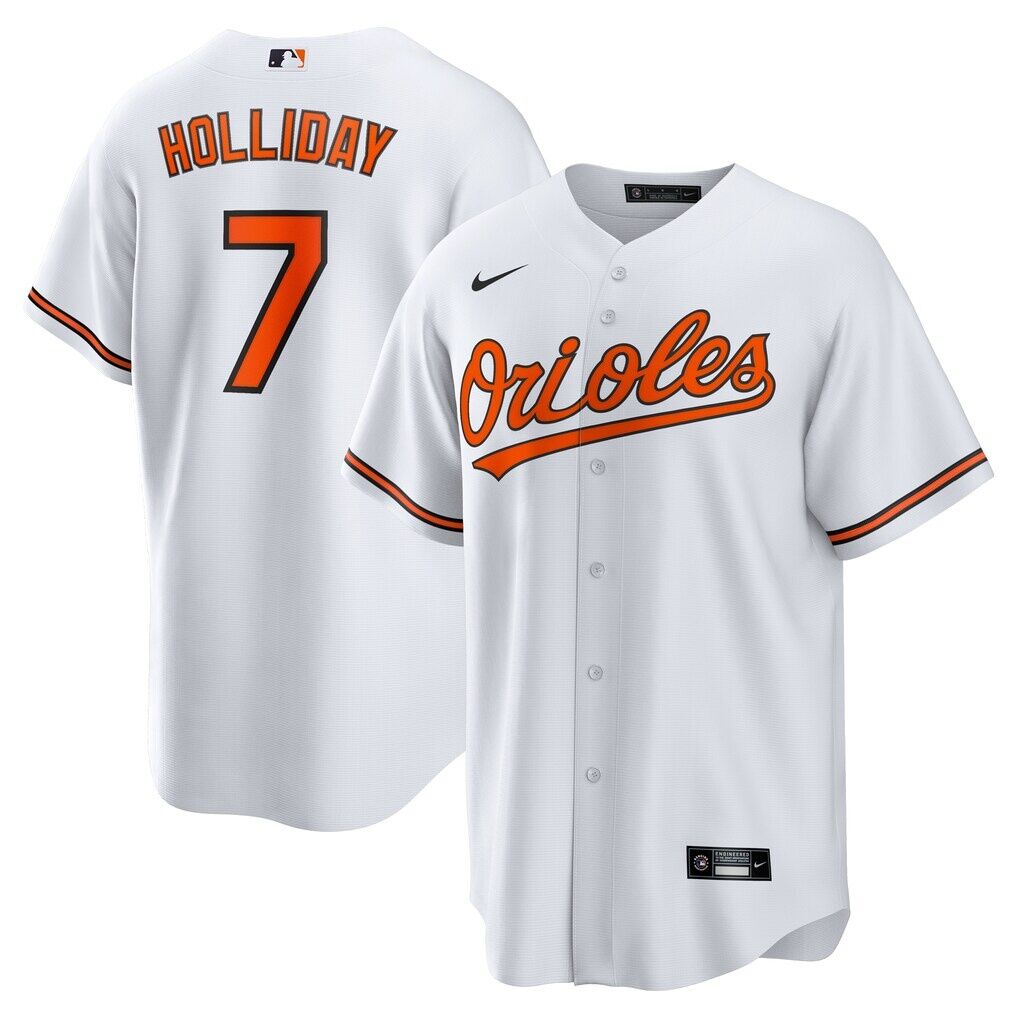Jackson Holliday Baltimore Orioles Nike Home Replica Player Jersey