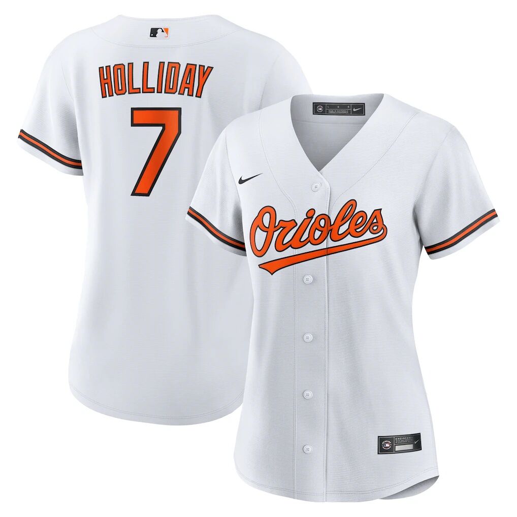 Jackson Holliday Baltimore Orioles Nike Women's Home Replica Player Jersey