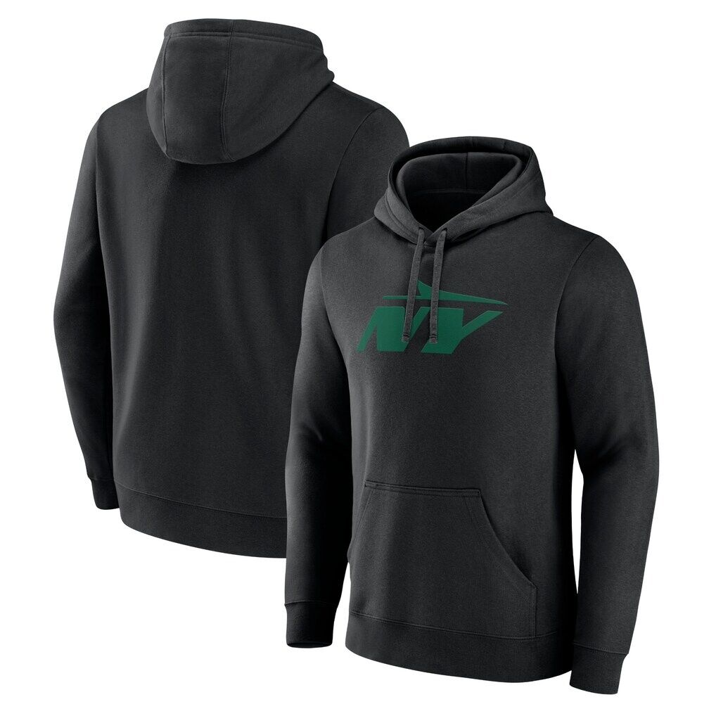 New York Jets Secondary Logo Pullover Hoodie
