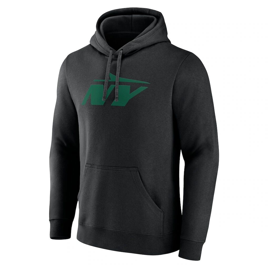 New York Jets Secondary Logo Pullover Hoodie