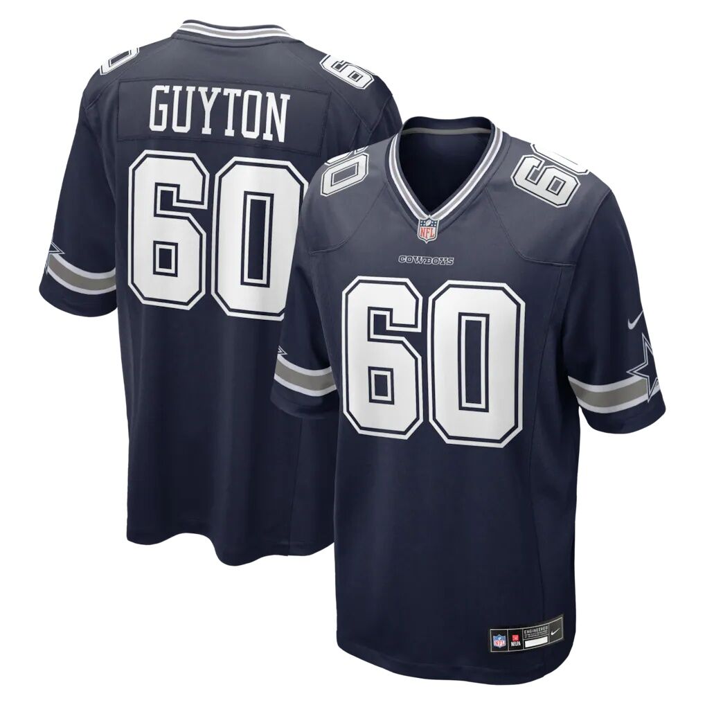 Tyler Guyton Dallas Cowboys Nike  Player Game Jersey