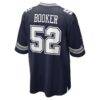 Tyler Booker Dallas Cowboys Nike Team Game Jersey - Navy - Detail View