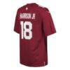 Marvin Harrison Jr. Arizona Cardinals Nike Youth Game Jersey - - Detail View