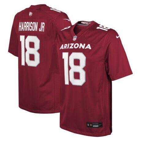 Marvin Harrison Jr. Arizona Cardinals Nike Youth Game Jersey - - Front View