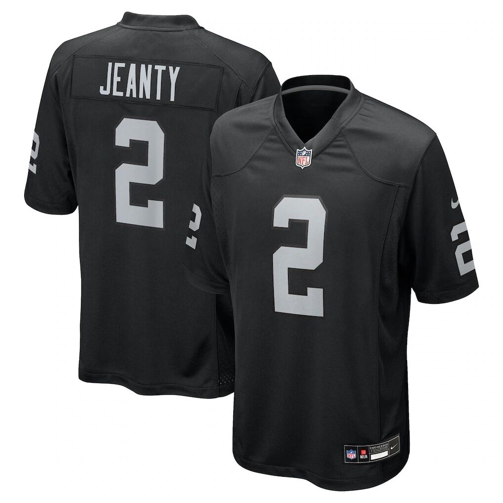 Ashton Jeanty Las Vegas Raiders Nike Youth Game Jersey