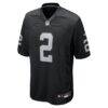 Ashton Jeanty Las Vegas Raiders Nike Youth Game Jersey - Black - Side View